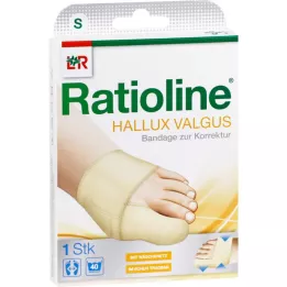 Ratioline Hallux Valgus Bandage S (nohy 20-21,5 cm), 1 ks