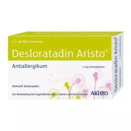 DESLORATADIN Aristo 5 mg filmové tablety, 50 ks