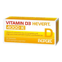 VITAMIN D3 HEVERT 4 000 IU tablety, 60 ks