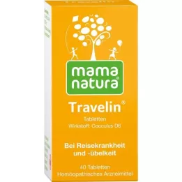 MAMA NATURA Travelin Travel Tablets, 40 ks