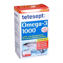 TETESEPT Omega-3 1000 kapslí, 80 ks
