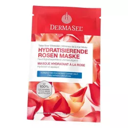 DermaSel Hydrativní maska růží, 12 ml