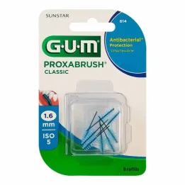 GUM Proxabrush Classic náhradní kartáčky 1,6 mm, 8 kusů
