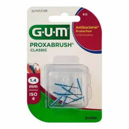 GUM Proxabrush Classic náhradní kartáčky 1,4 mm, 8 kusů