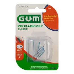 GUM Proxabrush Classic náhradní kartáčky 0,9 mm, 8 kusů
