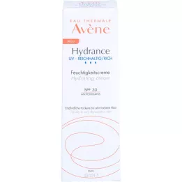 AVENE Hydrance UV bohatý hydratační krém.SPF 30, 40 ml