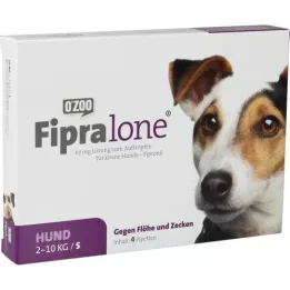 Fipralon 67 mg roztoku pro pádu malých psů, 4 ks