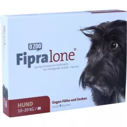Fipralon 134 mg Roztok pro kapání pro středně velké psy, 4 ks