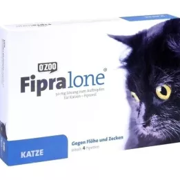 Fipralon 50 mg roztok pro kapání pro kočky, 4 ks