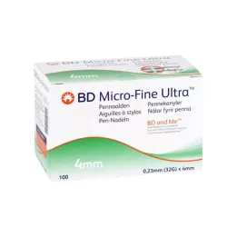 BD MICRO-FINE ULTRA Jehly do per 0,23x4 mm, 100 ks