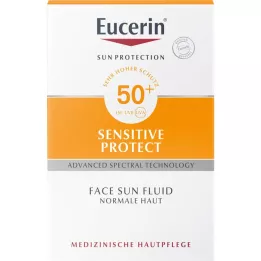 Eucerin Ochrana proti slunci Rohovač Sluneční tekutina LSF 50+, 50 ml