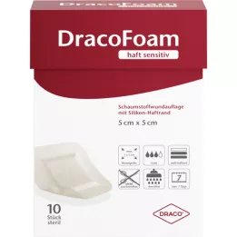 DRACOFOAM citlivě pět. 5x5 cm, 10 ks