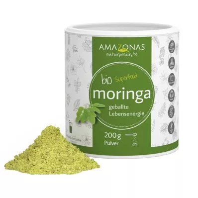 MORINGA 100% organický prášek čistý 200 g prášku, 200 g
