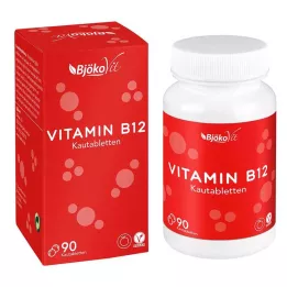 Žvýkací tablety vitaminu B12, 90 ks