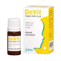 DEVIT Kapky 2400 IU/ml Perorální kapky, 10 ml