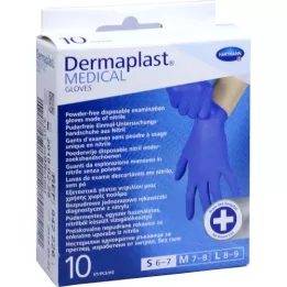 Dermaplast Lékařské u rukavice Naderil S 6-7, 10 ks