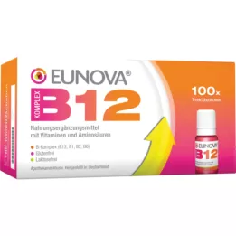Eunova B12 komplexní nápojové láhve, 100x10 ml
