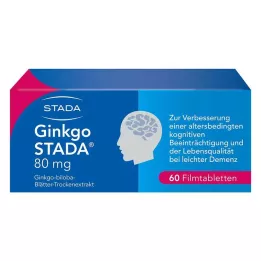 GINKGO STADA 80 mg filmové tablety, 60 ks