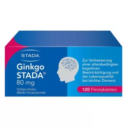 GINKGO STADA 80 mg filmové tablety, 120 ks