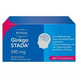 GINKGO STADA 240 mg potahované tablety, 60 ks