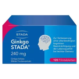 GINKGO STADA 240 mg potahované tablety, 120 ks
