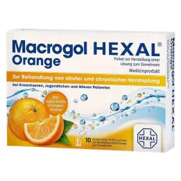 MACROGOL HEXAL Orange Plv.z.Her.e.Lsg.z.Einn.Btl., 10 ks