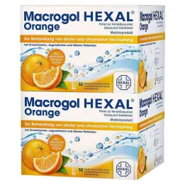 MACROGOL HEXAL Orange Plv.z.Her.e.Lsg.z.Einn.Btl., 100 ks