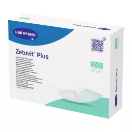 ZETUVIT plus extra -strong sací compr.steril 15x20 cm, 10 ks