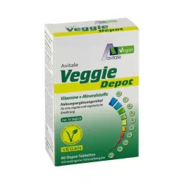 VEGGIE Tablety Depot Vitamins+Minerals, 60 ks