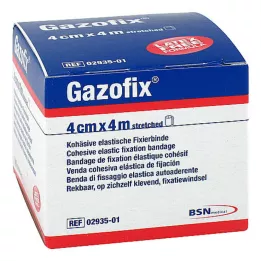 GAZOFIX Fixační obvaz soudržný 4 cmx4 m, 1 ks