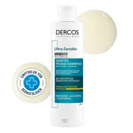 VICHY DERCOS ultra-senzitivní šampon na suchou pokožku hlavy, 200 ml