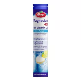 ABTEI Magnesium 400 Plus Vitamin C+E šumivé tablety, 15 ks
