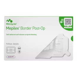 MEPILEX Border Post-OP Lepicí obvaz 9x10 cm, 10 ks