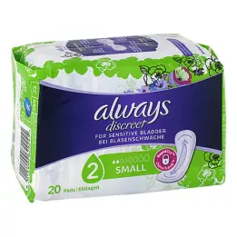 ALWAYS diskrétní inkontinenční vložka malá, 20 ks