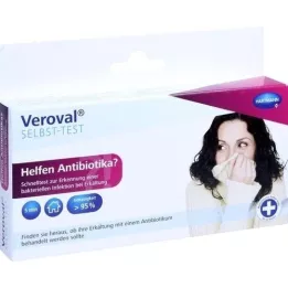 VEROVAL Pomáhají antibiotika při samotestu, 1 ks