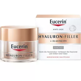 Eucerin Anti-Age Hyaluron-Filler + pružnost noční krém, 50 ml