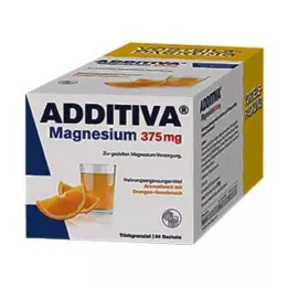 ADDITIVA Hořčík 375 mg Sáčky, 60 ks