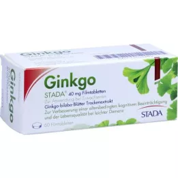 GINKGO STADA 40 mg filmových tablet, 60 ks