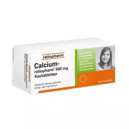 CALCIUM-RATIOPHARM 500 mg žvýkací tablety, 100 ks