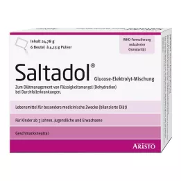 SALTADOL Elektrolytový prášek pro perorální podání, 6 ks