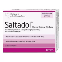 SALTADOL Elektrolytový prášek pro perorální podání, 12 ks