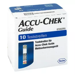 ACCU-CHEK Vodící testovací proužky, 1X10 ks