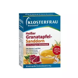 KLOSTERFRAU Broncholind horký pískový čaj z granátového jablka, 10X15 g