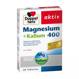 DOPPELHERZ Tablety hořčík+draslík, 60 ks