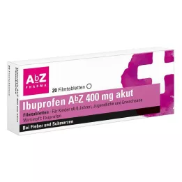 IBUPROFEN AbZ 400 mg akutní potahované tablety, 20 ks