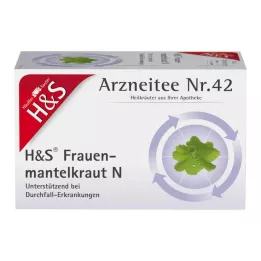 H&amp;S Filtrační sáčky Ladys Mantle Herb N, 20X1,0 g