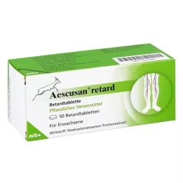 AESCUSAN tablety s retardovaným prodlouženým uvolňováním, 50 ks