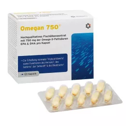 OMEGAN 750 měkkých kapslí, 120 ks