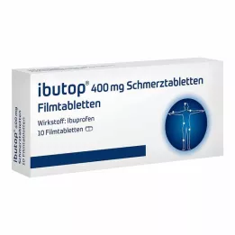 IBUTOP 400 mg léky proti bolesti potahované tablety, 10 ks