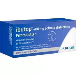 IBUTOP 400 mg léky proti bolesti potahované tablety, 50 ks